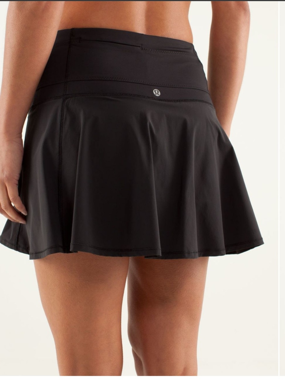 Lululemon Hot Hitter Skirt Black size 8